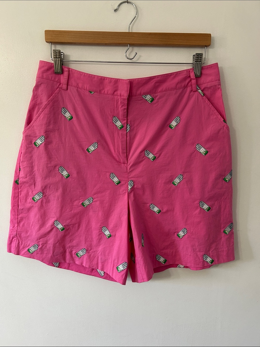 Lilly Pulitzer Bright Pink Popsicle Print Bermuda Shorts
